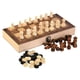 thumbnail image 2 of Juego De Ajedrez Educativo Portátil 3 En 1 Juegos De Mesa Para Viajes De Camping Patio Trasero 24 Cm X 24 Cm X 1,8 Cm, 2 of 5