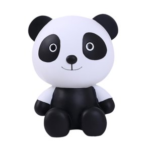 Magideal - Alcancía De Panda, Centro De Mesa Para Ahorrar Dinero, Colección De Alcancías, Alcancía Para Navidad, Inauguración De La Casa, Halloween, Dormitorio