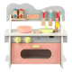 thumbnail image 1 of Cocina con horno de juguete de madera didáctico rosada, 1 of 3