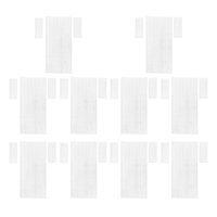 Bothyi - 10 Hojas De Lona De Malla De Plástico Para Manualidades, Accesorios Para Hacer Bolsas De Costura