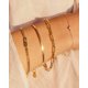 thumbnail image 4 of Pulsera Gorjana Parker 18 cm chapada en oro de 18 k, 4 of 7