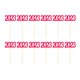 thumbnail image 4 of 12 Piezas 2023 Cupcake Topper Glitter Para Decoración De Fiesta Suministros Temáticos De Cumplea?os Rojo, 4 of 5