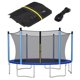 thumbnail image 1 of Red de Seguridad para Trampolín ECYITISY 305 cm Resistente a UV Negro, 1 of 7