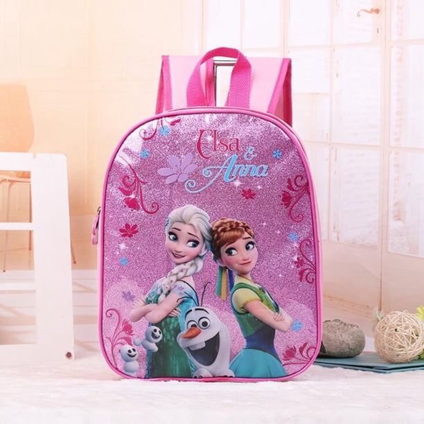 Sofia Kids School bag Disney Frozen Elsa Princess Backpack 3pcs/set Kindergarten Cartoon Bag Toddler Kids boys schoolbags