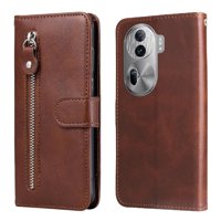 Gangxun - Funda Con Cremallera Para Oppo Reno 11 5G, Carcasa Cartera De Cuero Pu Con Soporte Y Tarjetero