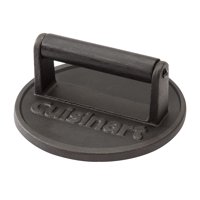 Burger Press Cuisinart 6.5 De Hierro Fundido Para Hamburguesas Jugosas Y Crujientes