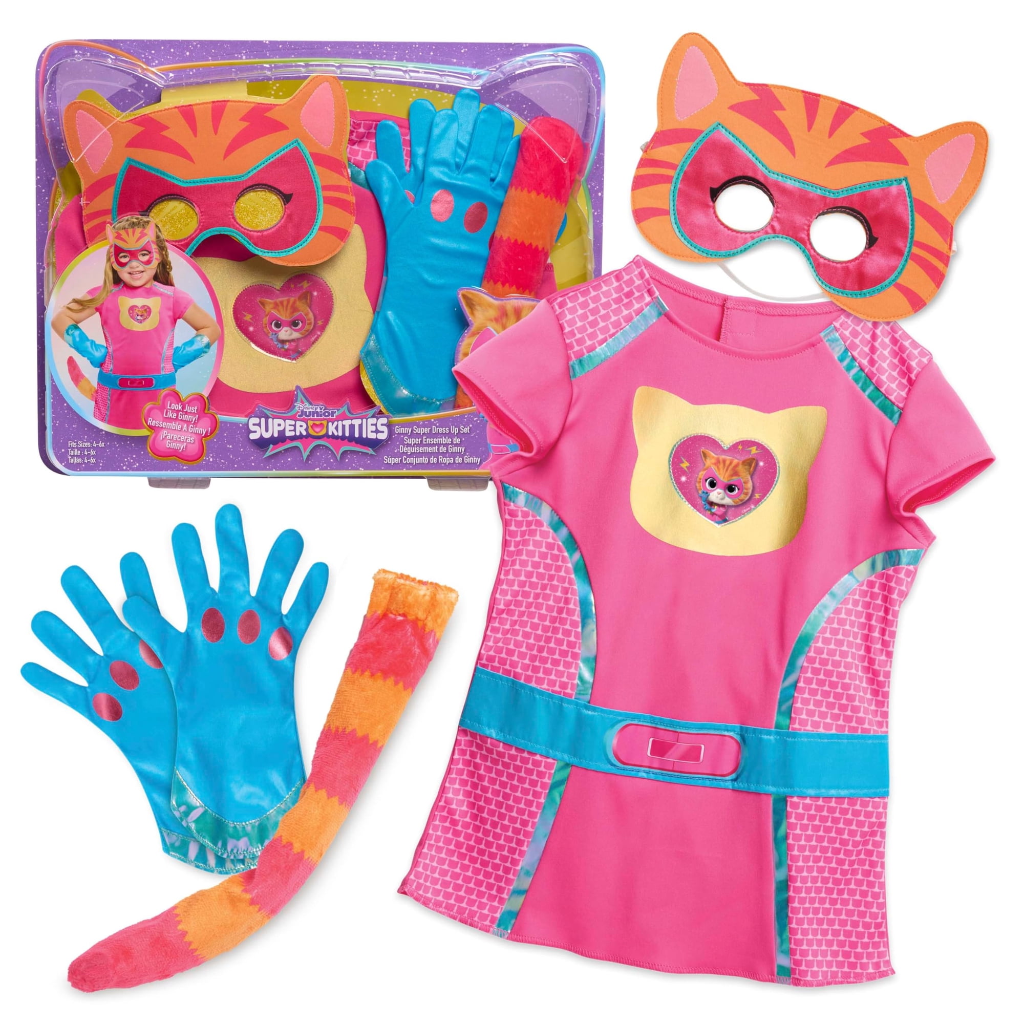 Set De Disfraces Just Play Disney Junior Superkitties Ginny