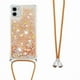 thumbnail image 1 of Funda FOXDOCK para iPhone 11 con Cuerda Ajustable, Brillo Líquido, Protección Antigolpes y Lente – Ideal para Regalo, 1 of 6