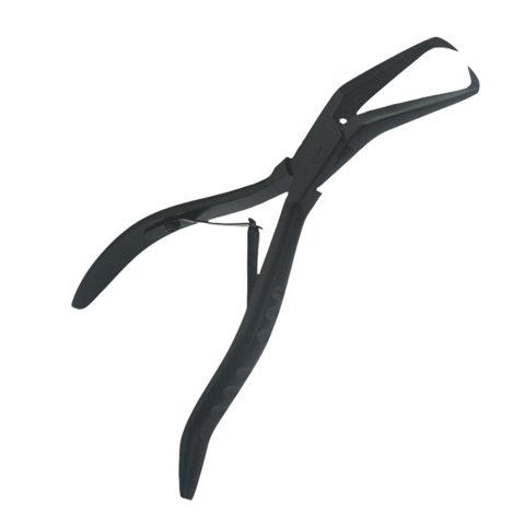 Magideal - Alicates Para Peinar El Cabello, Alicates De Sellado De Doble Orificio Multifuncionales De Acero Inoxidable Para Peluquería Femenina, Enhebrador De Ca Negro