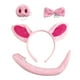 thumbnail image 1 of Orejas Diadema Nariz Pajarita Cola Animal Cerdo Disfraz Para Carnaval Vestir Niños, 1 of 3