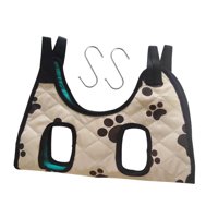 Magideal - Arnés De Hamaca Para Aseo De Perros Con Ganchos, Bolsa De Sujeción Transpirable Para Perros Y Gatos, Hamaca Para Aseo De Mascotas, Ayudante Para Lavad L