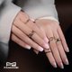 thumbnail image 2 of Uñas Postizas FANDAMEI Cortas, 576 Piezas, 2 of 3