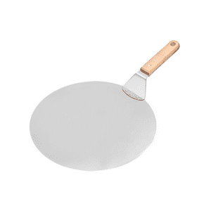 Importclick - Pala Pizza Acero Inoxidable 30 Cm Mango Madera