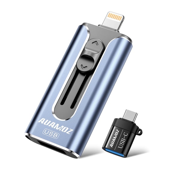 Memoria USB AUAMOZ 512GB para iPhone, Android y PC