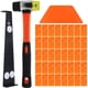 thumbnail image 1 of Kit de instalación para Sol Stratifié,Kit Pose Parquet Stratifié con 40 Entretoises Bloc de Frappe, Barre de Traction Robuste et Maillet en Fiber de Verre, Poignée Souple Antidérapante, 1 of 5