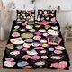 thumbnail image 1 of Halloween Hello_Kitty_ Quilt Set FullSoft Lightweight Quilts Quilted Bedspreads3 Pieces Set Queen SizeColorful Cartoon Print All Season 173*218CM, 1 of 5