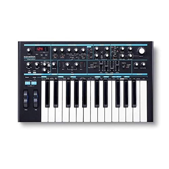 Analog Monosynth Novation Bass Station II con 64 parches