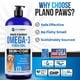 thumbnail image 3 of Suplemento De Aceite De Pescado Plano Paws Omega 3 Para Perros 240 Ml, 3 of 8