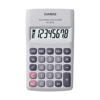Calculadora De Bolsillo 8 Digitos Blanco Hl-815L Casio