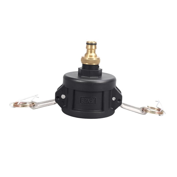 Adaptador De Asa IBC, Cubo De Tonelada Resistente, Conector Rápido Para Manguera De Agua, Barril De Tonelada, Boquilla De Latón De 2 Pulgadas