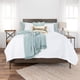 thumbnail image 5 of Juego de ropa de cama Rizzy Home DSFabricsces, tamaño king, 3 piezas, blanco, 5 of 9