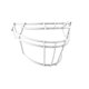 thumbnail image 1 of Máscara Facial Schutt F7 ROPO-DW-O-NB-VC Blanca de Acero al Carbono, 1 of 1