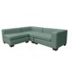 thumbnail image 2 of Seccional Roma Felpa Verde 3 Cuerpos, 2 of 5