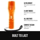 thumbnail image 2 of Linterna Táctica LED GORILLA GRIP Naranja con Zoom Ajustable, 2 of 9