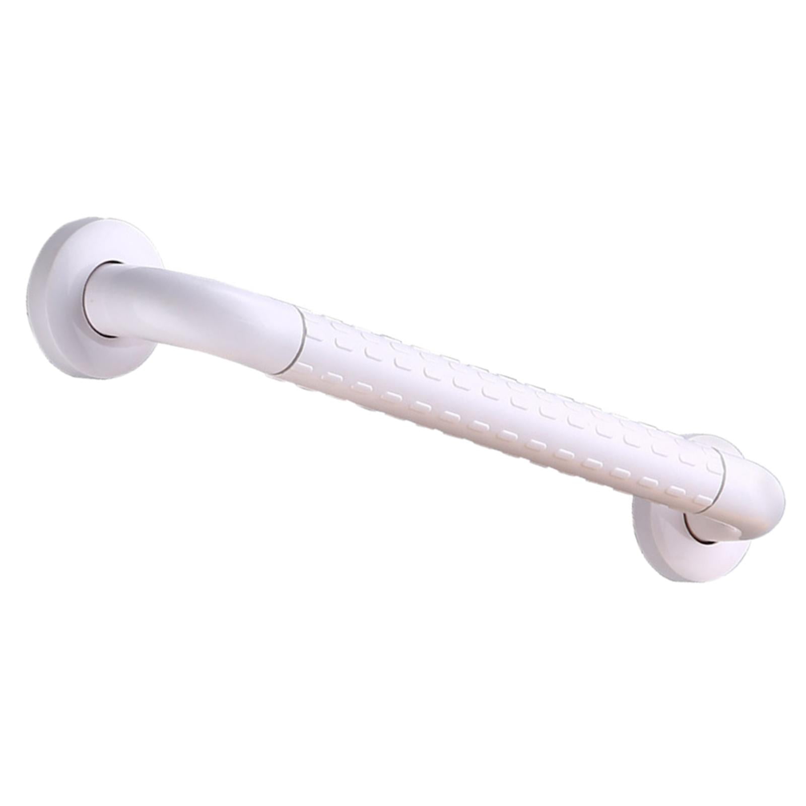 Magideal - Barra De Apoyo Para , Barra De Apoyo De Material Acero Inoxidable Para En , Antideslizante Para Pasamanos Para Bañera, Inodoro, , 60cm Blanco Largo 60cm