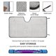 thumbnail image 2 of Chibiverso Parasol para Parabrisas Delantero Protector Plegable, Visera Solar para Auto Bloquea Rayos UV Mantiene tu Vehículo Fresco140cm*76cm, 2 of 6