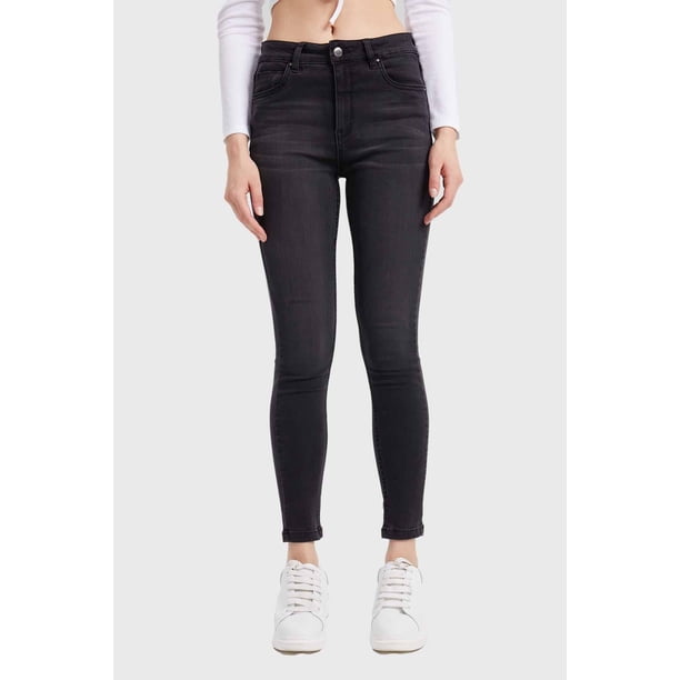 Jeans Mujer Skinny Estela Negro