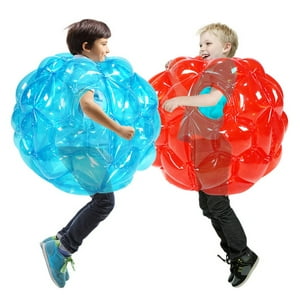 Genérico - Bumper Ball Pelotas Chocadoras Inflable Niños Juego Pvc 60Cm
