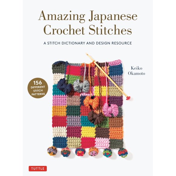 Book Tuttle Publishing Increíbles puntadas de ganchillo japonés