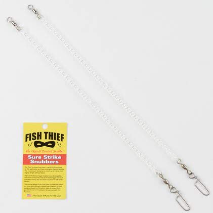 Fish Thief Snubber 25 cm Transparente - Pack de 2