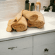 thumbnail image 1 of Toallas de Baño 70x130 cm Color Mostaza Liso, 1 of 3