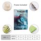 thumbnail image 2 of Thor Cuadro decorativo colgante - Arte de pared - Póster enmarcado - Decoración de pared - Regalos para familia, amigos y aficionados 20*30 cm, 2 of 6