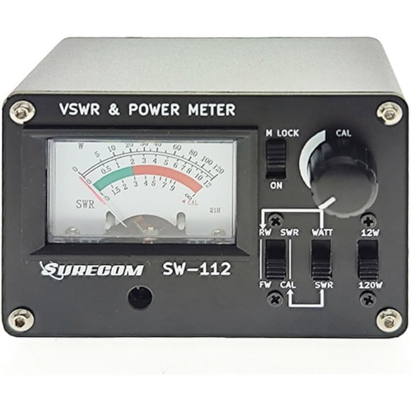 Medidor de Potencia Surecom SW112HF 1.560MHz 120W VSWR