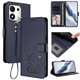 thumbnail image 2 of Honor 600 Smart Funda Billetera con Estampado de Gato, Azul, 2 of 6