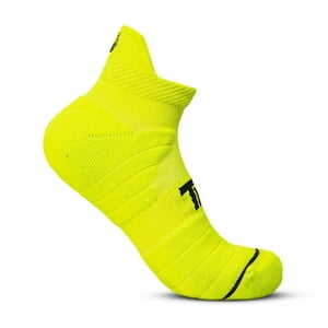 Calcetín Tilki Tobillero Lehinde Amarillo Fluor Tenis Padel