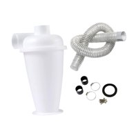 Bothyi - Colector De Polvo Ciclónico Con Manguera De Conducto De Succión Para Yeso De Residuos De Construcción Con Manguera De 2M