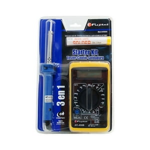 Fujitel - Kit Tester Cautin Y Soldadura