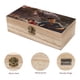 thumbnail image 3 of Caja Organizadora de Madera Desmarcar Jurassic World Teoría Del Caos, 3 of 6