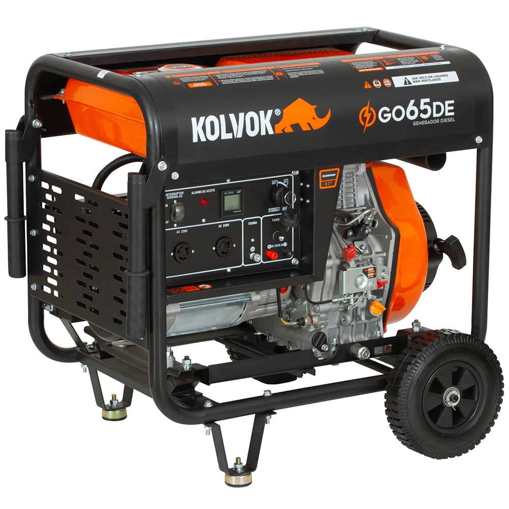 Generador Monofásico Go65De 6.5Kva Diesel