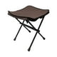 thumbnail image 1 of Taburete Plegable Taburete De Camping Ligero Portátil Compacto Silla Plegable Asiento Marrón, 1 of 5