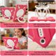 thumbnail image 4 of Funda iPad pepkoo 10.9/11" a prueba de golpes con asa rosa, 4 of 7