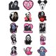thumbnail image 1 of Horror Movie Characters Shoe Charms Decoration, 15 piezas, 1 of 1