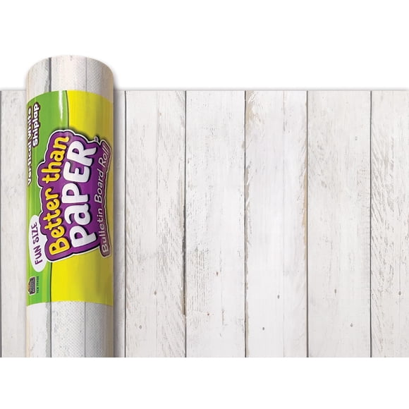 Tablero de anuncios Teacher Created Resources 46 cm x 3,7 m blanco