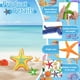 thumbnail image 3 of Juguetes para piscinas de buceo YUJUN, estrellas de mar grandes y coloridas para niños, 16 unidades, 3 of 3