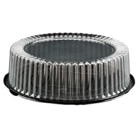 Genérico - Cupula Tartaleta Plastico Redonda 1025-3 26X7Cm Blanco