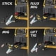 thumbnail image 5 of Soldador TOOLIOM 200 A MIG/Flux/Lift Tig/Stick/Pistola de bobina 110/220 V, 5 of 8